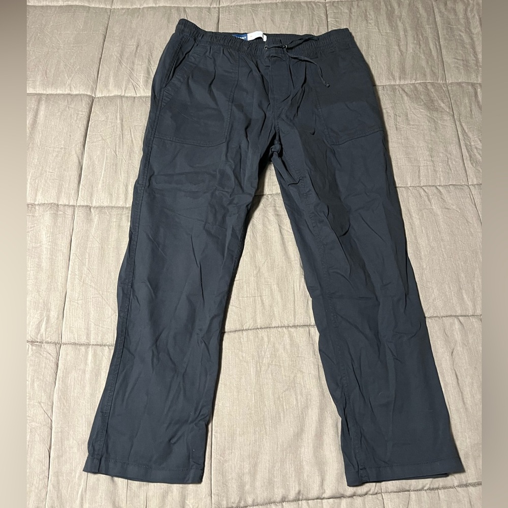 Old Navy Navy Blue Flex Linen Pants XL
